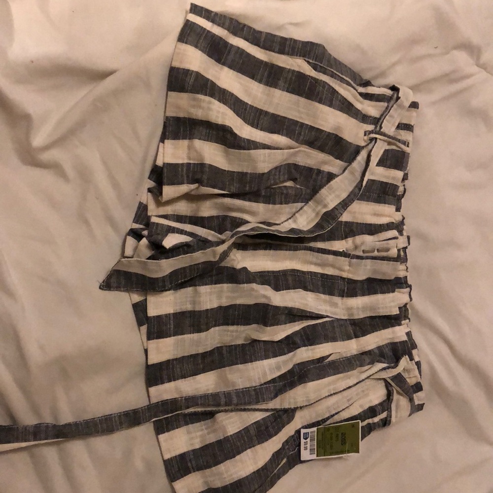 Striped shorts